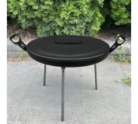 Сковорода з диску Фрея 40см з кришкою