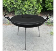 Сковорода з диску Фрея 40см з кришкою