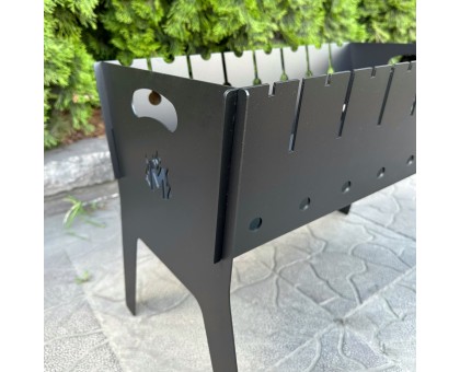 Розбірний мангал Фенікс 8 шампурів 2мм: Ідеальний для пікніків!