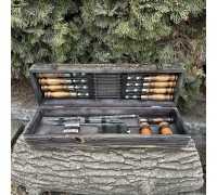 Подарунковий набір Козак темна текстура