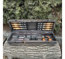 Подарунковий набір Козак темна текстура