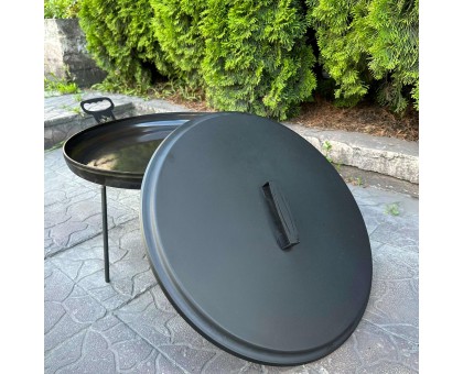 Сковорода з диску Фрея 50см: для природи, знімні ручки та ніжки