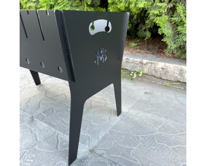 Розбірний мангал Фенікс 3мм на 8 шампурів - ідеальний для походу