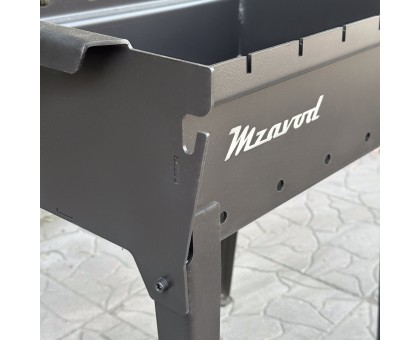 Мангал Тесей на 6 шампурів 3мм на ніжках. Заводська якість, гарантія