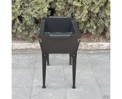 Мангал Тесей на 6 шампурів 3мм на ніжках. Заводська якість, гарантія