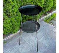 Сковорода з диску Фрея 40см з підвісом для вогню