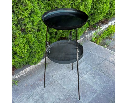 Сковорода з диску Фрея 40см з підвісом для вогню