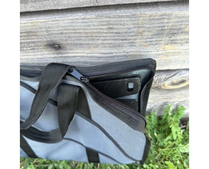 Чохол для мангалу Фенікс 6 шампурів сірий: надійний Оксфорд захист