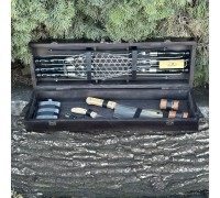 Подарунковий набір Майстер BBQ чорний