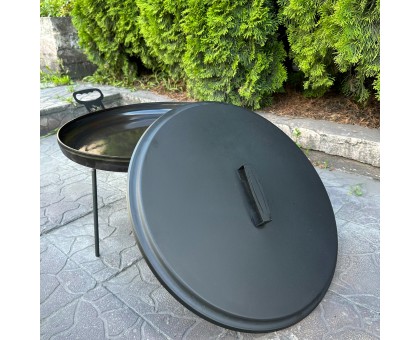 Кришка для дискової сковороди Фрея 40см: Сталева, для вулиці та пікніка