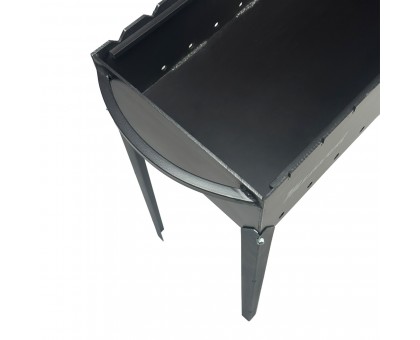 Мангал Еней 4мм на 12 шампурів на ніжках: міцний та портативний