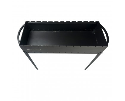 Мангал Еней 4мм на 12 шампурів на ніжках: міцний та портативний