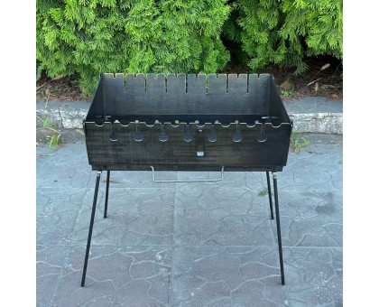 Мангал-валіза Пегас 8 шампурів 3мм: ідеальний переносний для пікніка