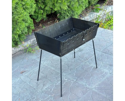 Мангал-валіза Пегас 8 шампурів 3мм: ідеальний переносний для пікніка