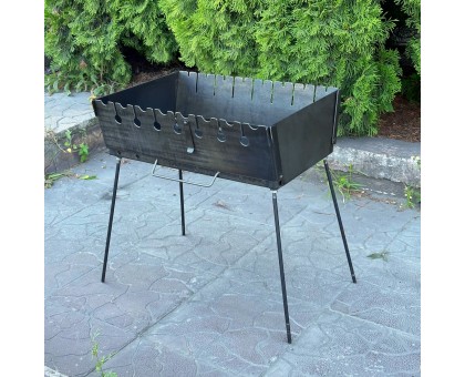 Мангал-валіза Пегас 8 шампурів 3мм: ідеальний переносний для пікніка