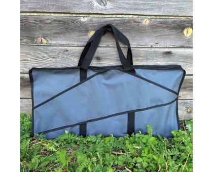 Чохол для розбірного мангалу Фенікс на 10 шампурів сірий Оксфорд