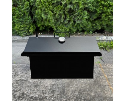 Коптильня Ісіда 27л 2мм з термометром та гідрозатвором