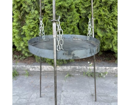 Підвіс для вогню Фрея до сковороди з диска: готуй на природі легко!