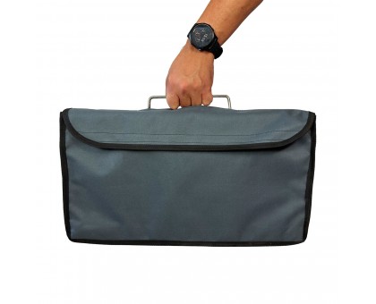 Чохол для мангалу-чемодана Пегас на 10 шампурів сірий: Надійний захист Оксфорд