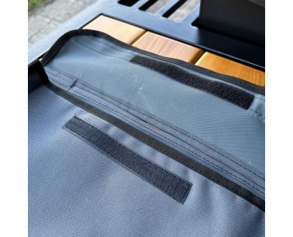 Чохол для мангалу-чемодана Пегас на 10 шампурів сірий: Надійний захист Оксфорд