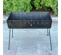 Мангал-валіза Пегас на 10 шампурів 3мм