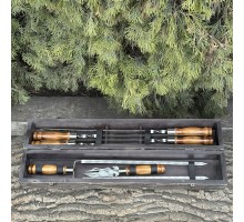 Подарунковий набір ШашлиКейс темна текстура