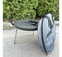 Сковорода з диску Фрея 40см з кришкою та чохлом