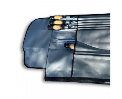 Набір шампурів Арго 6/1/1: дерев'яні ручки, нерж. сталь, чохол Оксфорд