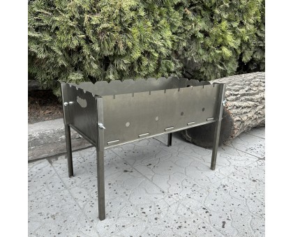 Розбірний мангал Турист 8 шампурів 0.8мм: Компактний та міцний