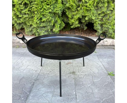 Сковорода з диска Фрея 50см з кришкою для приготування на вогні