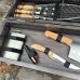 Подарунковий набір для гриля Майстер BBQ: шампури, ніж у кейсі