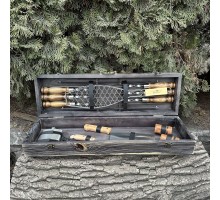 Подарунковий набір Майстер BBQ темна текстура