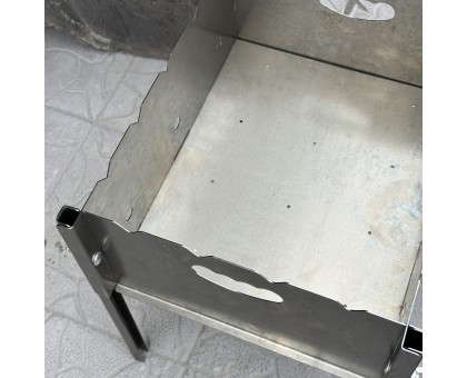 Розбірний мангал Турист на 5 шампурів 0.8мм – для пікніків та походів