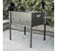 Розбірний мангал Турист на 5 шампурів 0.8мм