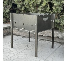 Розбірний мангал Турист на 5 шампурів 0.8мм