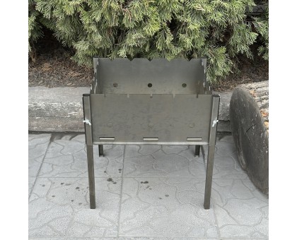 Розбірний мангал Турист на 5 шампурів 0.8мм – для пікніків та походів