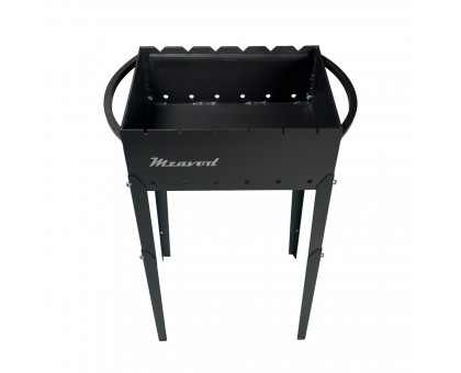 Мангал Еней 6 шампурів 3мм: знімні ніжки, якісна сталь