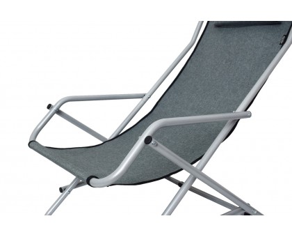 Крісло-шезлонг Novator SH-7 Grey Крісло-шезлонг Novator SH-7 Grey