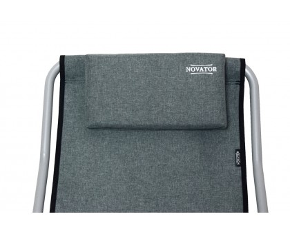Крісло-шезлонг Novator SH-7 Grey Крісло-шезлонг Novator SH-7 Grey