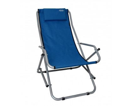 Крісло-шезлонг Novator SH-7 Blue Крісло-шезлонг Novator SH-7 Blue