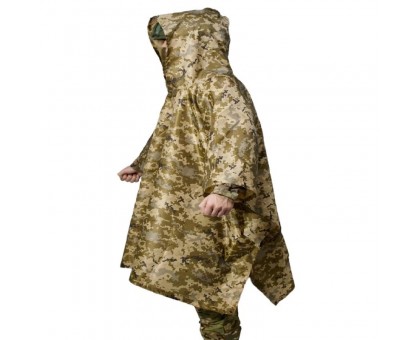 Тактичне пончо Ranger Піксель RA8915: Зручність та маскування