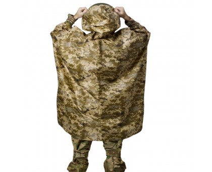 Тактичне пончо Ranger Піксель RA8915: Зручність та маскування