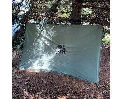 Надійне тактичне пончо Ranger Rip Stop Мультикам RA8919