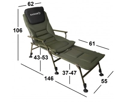 Крісло-ліжко коропове Ranger Carp SL-112 (Арт. RA 2251) - Купити!