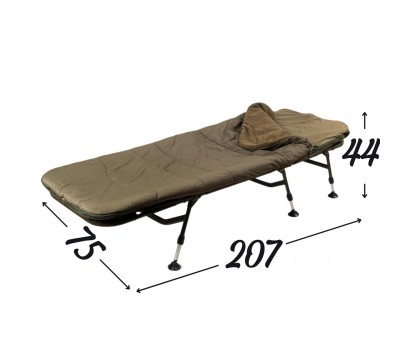 Коропова розкладачка Ranger BED 88 Sleep System: Ліжко зі спальником