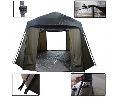 Намет короповий Ranger Gazebo Lux 3-mann: ваш комфорт на рибалці