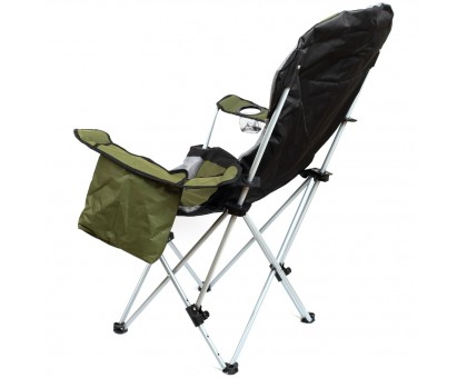 Крісло-шезлонг складане Ranger FC 752 Green: Регульована спинка, термосумка