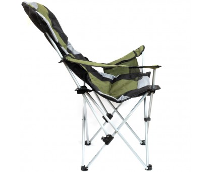 Крісло-шезлонг складане Ranger FC 752 Green: Регульована спинка, термосумка