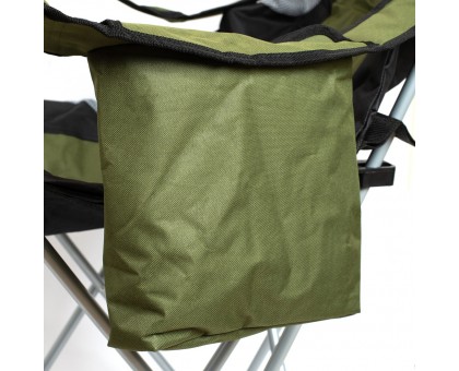 Крісло-шезлонг складане Ranger FC 752 Green: Регульована спинка, термосумка