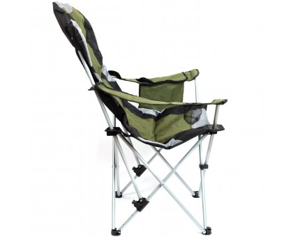 Крісло-шезлонг складане Ranger FC 752 Green: Регульована спинка, термосумка